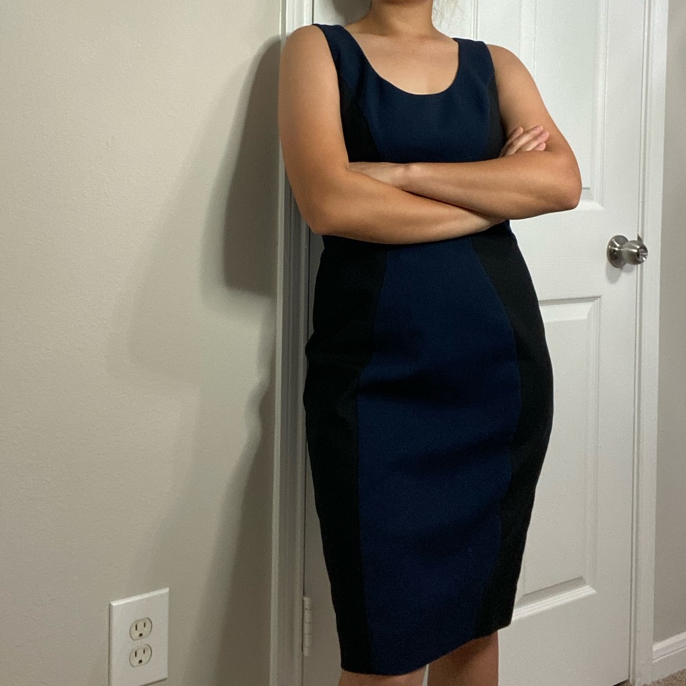 Black halo dress